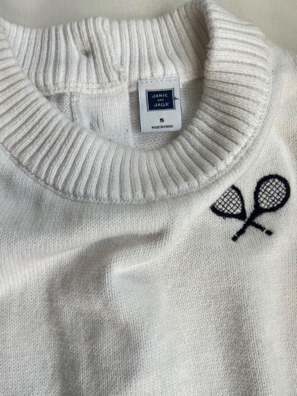 Janie and Jack Tennis Dress Size 5 - Picture 2 of 4
